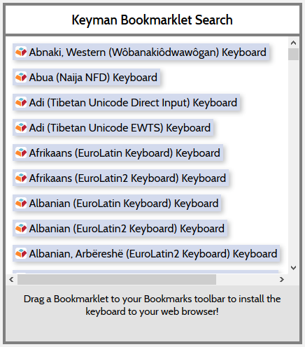 Build KeymanWeb Keyboards for the Web or Your Site 